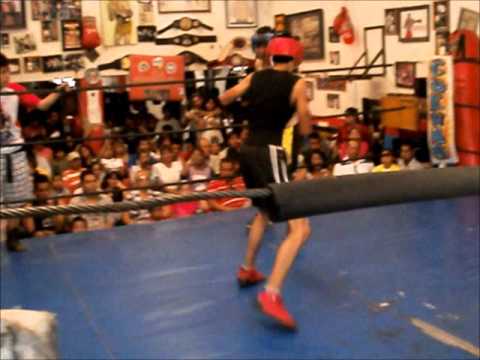 1 Pelea José López vs Daniel Martínez