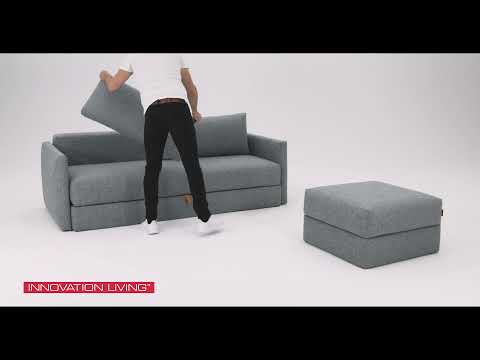 Tripi Sofa Bed With Cornila Ottoman - How To Operate