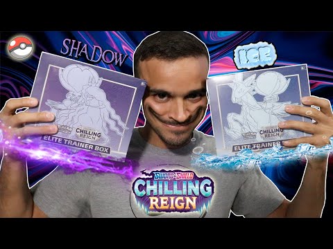 Opening NEW ICE RIDER and SHADOW RIDER Chilling Reign ELITE TRAINER BOXES!!