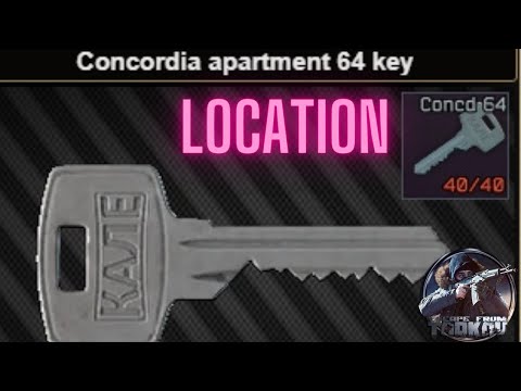 Escape from Tarkov: Concordia 64 Key🗝️ Location Revealed! - Unlock the Hidden Room!