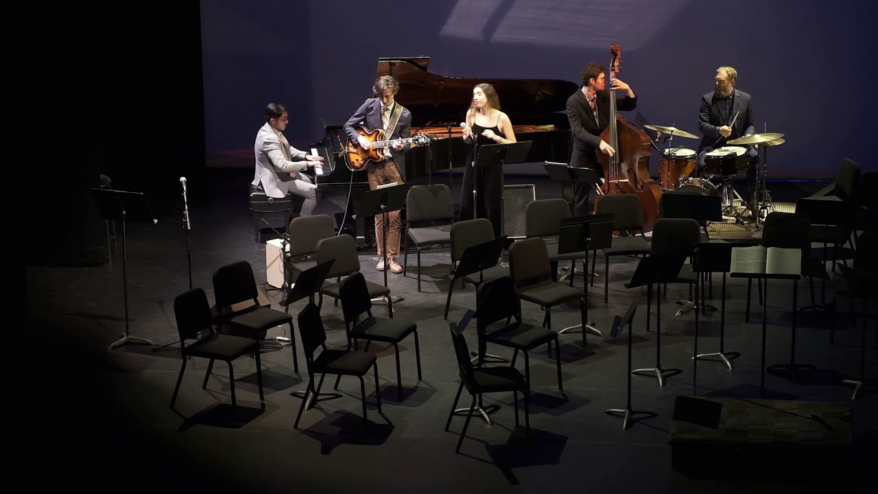 VSO School of Music HonourJazz Combo at Strings & Jazz concert, Dec 2019 - Lullaby of Birdland