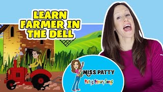 Farmer in the Dell | Nursery Rhyme | Children, Kids and Toddlers Song | Patty Shukla