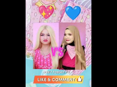 Barbie Vs Muslim Barbie  💙💖#barbie #vs #viralshort #princess
