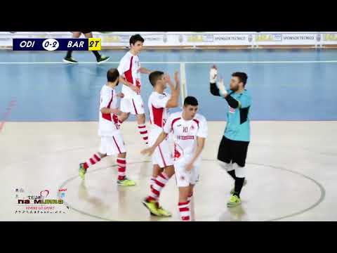 Sintesi: Odissea 2000 -Cristian Barletta (Campionato Calcio A5 Serie A2 Girone B 2017/2018)