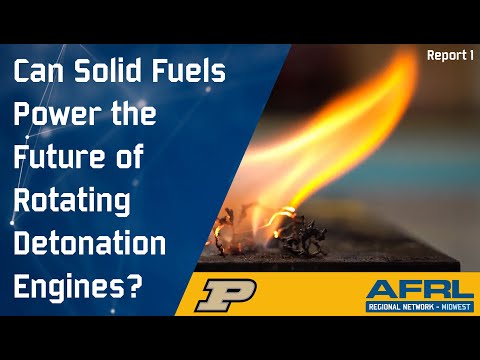 Pioneering Solid-Fueled Rotating Detonation Engine Technology - Report 1 Son