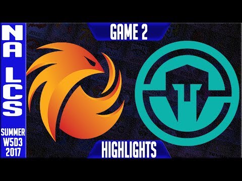 Phoenix1 vs Immortals Highlights Game 2 | NA LCS week 5 Summer 2017 | P1 vs IMT G2