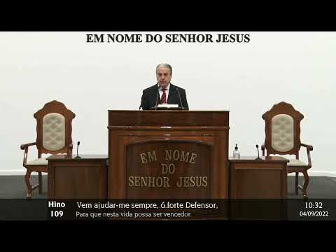 CCB HINO 109 VEM, Ó SENHOR, AJUDAR-ME