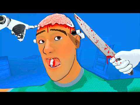 I Removed His BRAIN with a KITCHEN KNIFE! - Surgineer VR