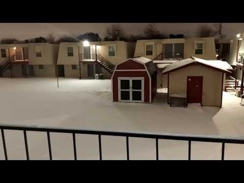 ALERTA DE NIEVE EN DALLAS TEXAS 02-14-2021