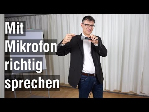 Mit Mikrofon richtig sprechen // Anno Lauten