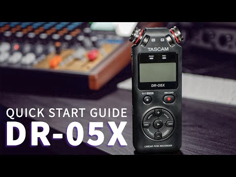 Демонстрация рекордера Tascam DR-05X