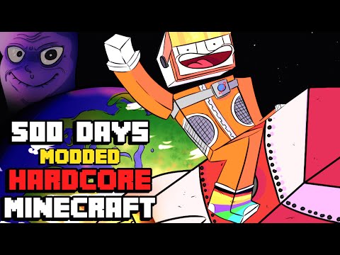 Socksfor1 500 Days Hardcore Modded Minecraft with EPIC mods!