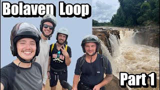 Bolaven Motorcycle Loop | Part 1 | Bikes, Group, &amp; Pha Suam Waterfall (Pakse, Laos 🇱🇦 )