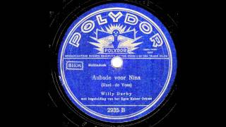 Willy Derby -  Aubade voor Nina 1939.