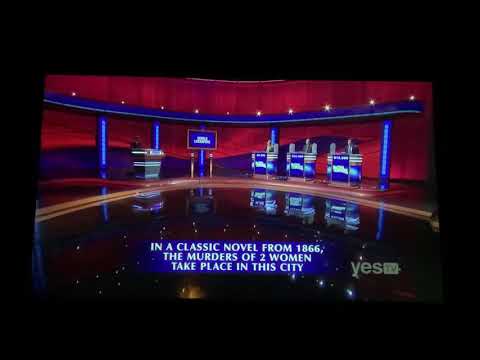 Final Jeopardy, “World Literature” 🌏 - Leah Wiegand Day 2 (2/8/21)