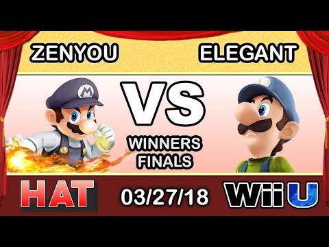HAT 15 - eM | Zenyou (Mario) Vs. BSD | Elegant (Luigi) Winners Finals - Smash 4
