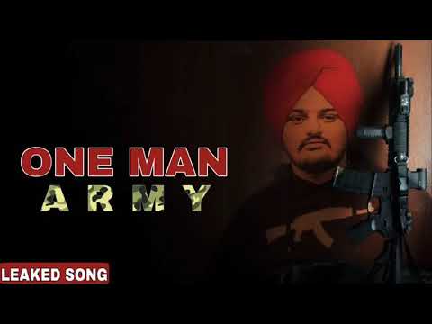 ONE MAN || ( OFFICIAL SONG ) SIDHUMOOSE WALA || LATEST PUNJABI SONGS || LEAKED SONG ||