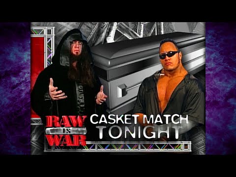 The Undertaker vs The Rock Casket Match 5/17/99