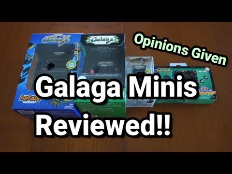Galaga - 4 Minis Reviewed!
