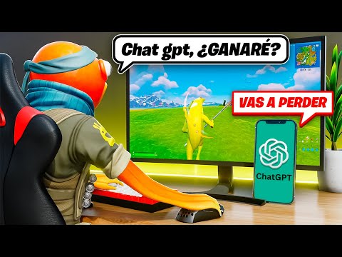 Usé CHATGPT para GANAR en FORTNITE!