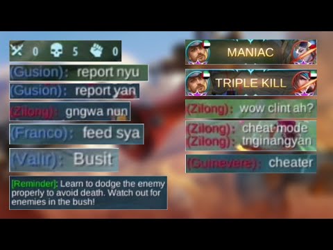 CLINT FEEDING PRANK | FEED 5X! | LEGEND RANK | THEY CALL ME A CHEATER 😂 | MLBB