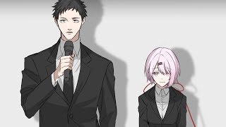 『絶対に謝らない女』椎名唯華と罪の無い男たち【手描き切り抜き/にじさんじ/椎名唯華/剣持刀也/イブラヒム/社築】