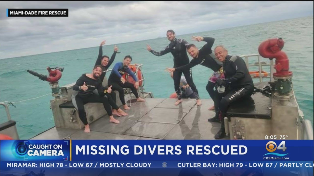 Missing divers rescued