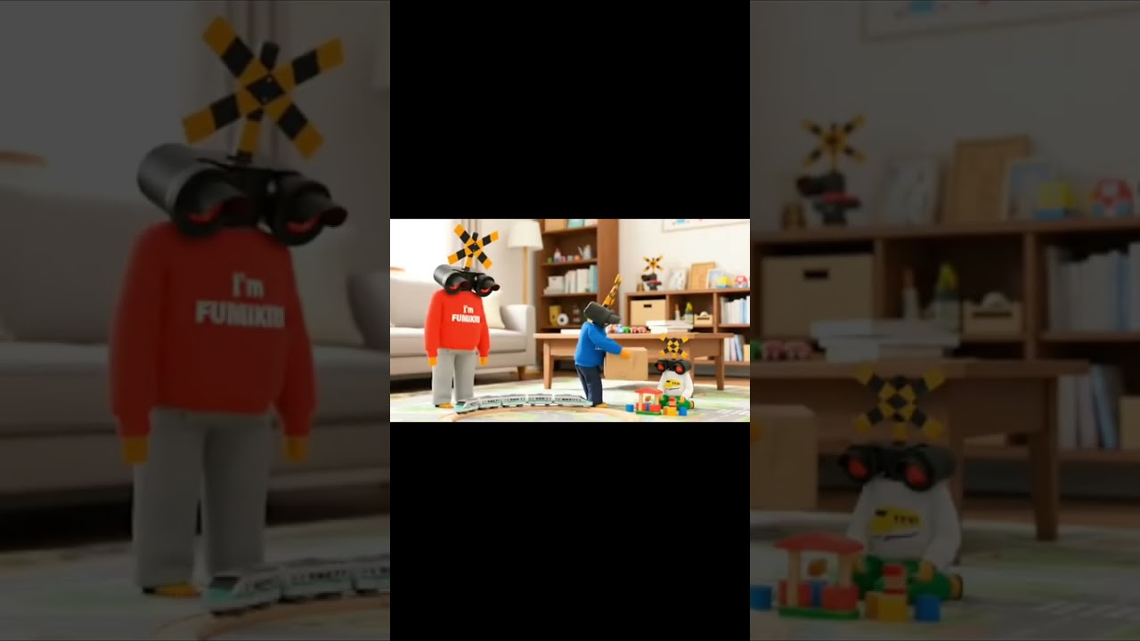 工作する踏切① #shorts #fumikiri #railroadcrossing #踏切アニメ #keretaapi #踏切 #工作