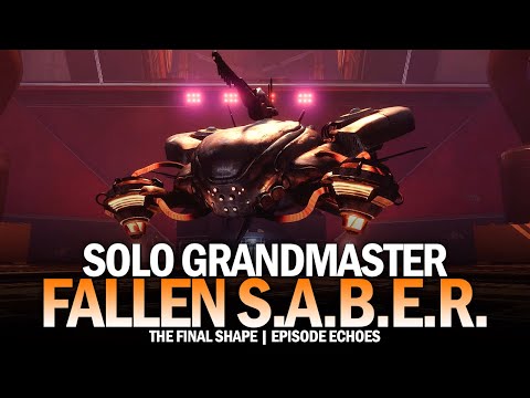 Solo Grandmaster - Fallen SABER [Destiny 2 The Final Shape]