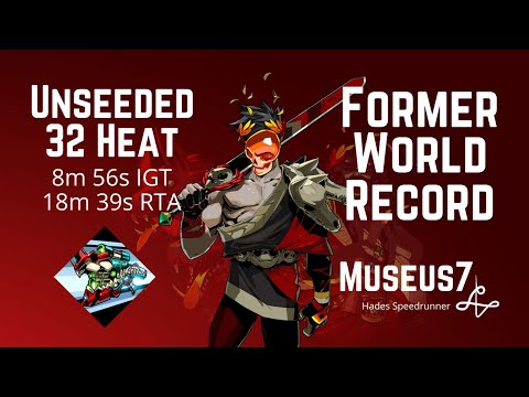 [Former World Record] [Unseeded 32 Heat] Eris Rail in 8:56 (18:39 RTA) | Hades Speedrun