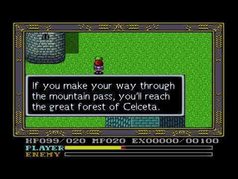 1204 Ys IV Mask of the Sun SNES 1080p 60fps