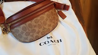[心得] Coach經典腰包背起來真的超好看！