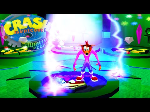 Crash Bandicoot: The Wrath of Cortex - Room 5 (Crystals and gems) | Gameplay 4K