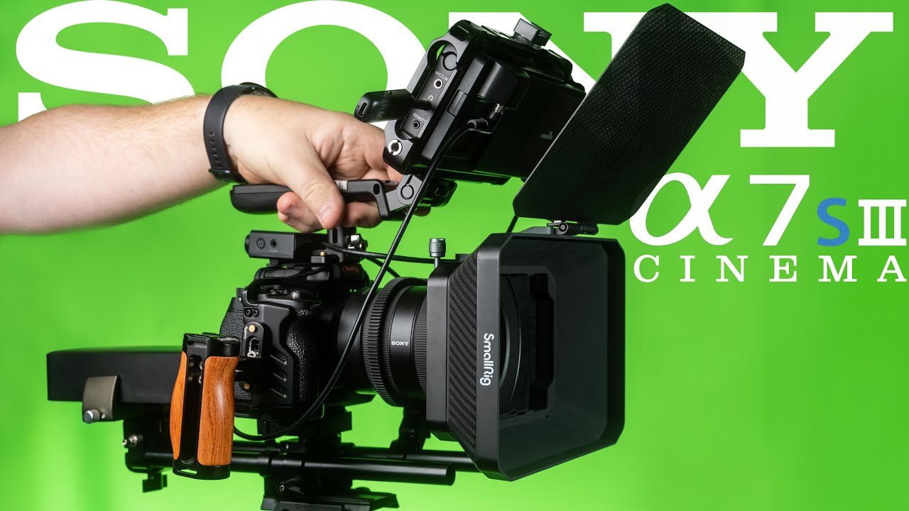 Transformei minha SONY A7SIII em câmera de CINEMA. Funcionou?