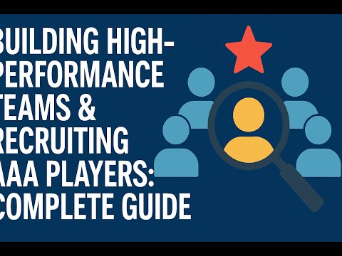 Building High-Performance Teams & Recruiting AAA Players: Complete Guide