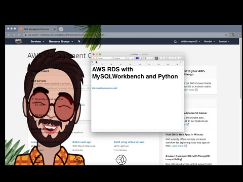 Aws Rds With Mysqlworkbench And Python Python Aws Database