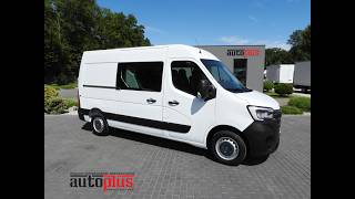 Renault MASTER BOX DELIVERY VAN 7 SEATS CRUISE CONTROL NAVIGATION LED LI kombi minibuss | Bild 4 - Autoline