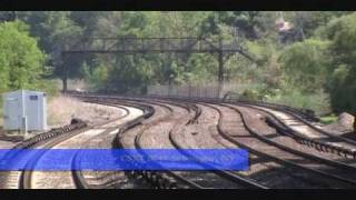 preview picture of video 'CSXT B749 Rare Daylight with SD60M 8757 at Irvington Curve, NY'