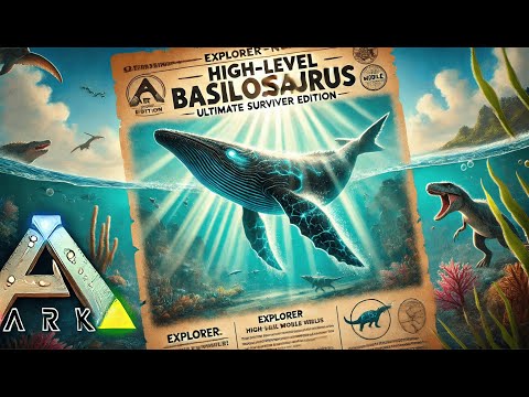 Taming a High-Level Basilosaurus Whale! 🐋 | ARK Ultimate Mobile Edition