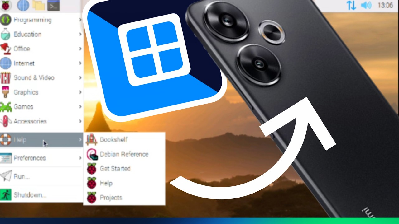 Emulate Raspbian Buster on Android phones with Vectras VM
