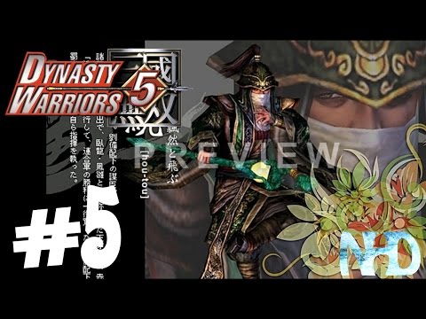 Let's Play Dynasty Warriors 5 Pang Tong (pt5) Battle of Bai Di Castle