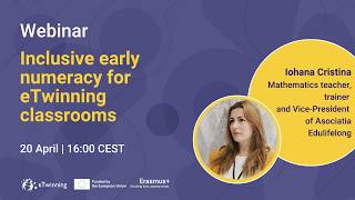 European Commission webinar: Inclusive early numeracy for eTwinning classrooms