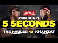 Khamzat Chimaev Vs Alex The Mauler Gustafsson In Boxbollen 5 SECOND MAX The Boxball App
