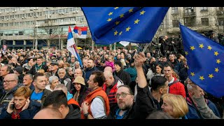 Erneuter Versuch einer Farbrevolution in Serbien