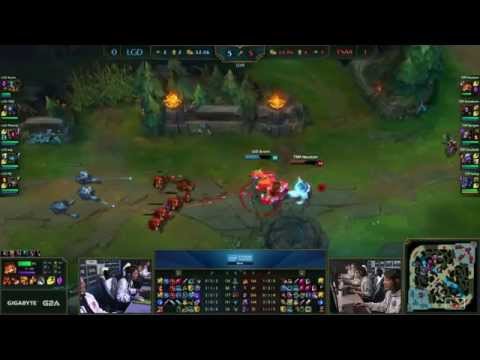 Hauntzer vs Acorn - 1vs1 Gnar vs Olaf - IEM San Jose 2015 - League of Legends