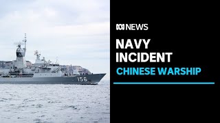Australian Navy divers injured by Chinese warships