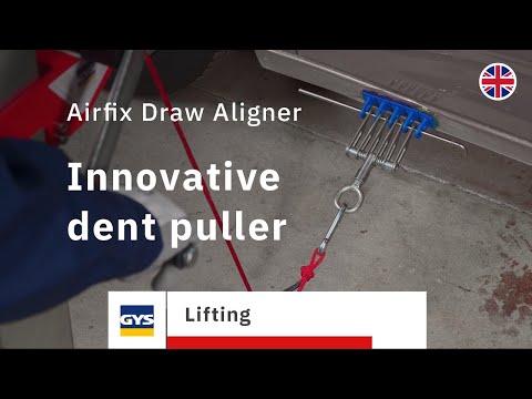 Airfix Draw Aligner : Innovative dent puller, anchored by suction