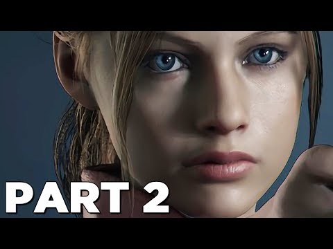 RESIDENT EVIL 2 REMAKE Walkthrough Gameplay Part 2 - CLAIRE (RE2 LEON)