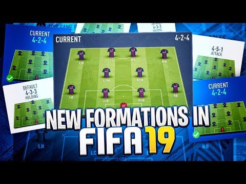 FIFA 19 ULTIMATE TEAM! NEW FORMATIONS!