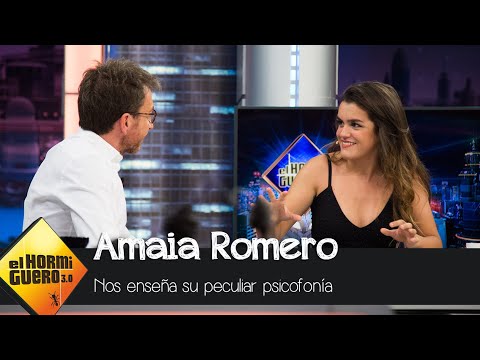 La peculiar psicofonía de Amaia Romero - El Hormiguero 3.0